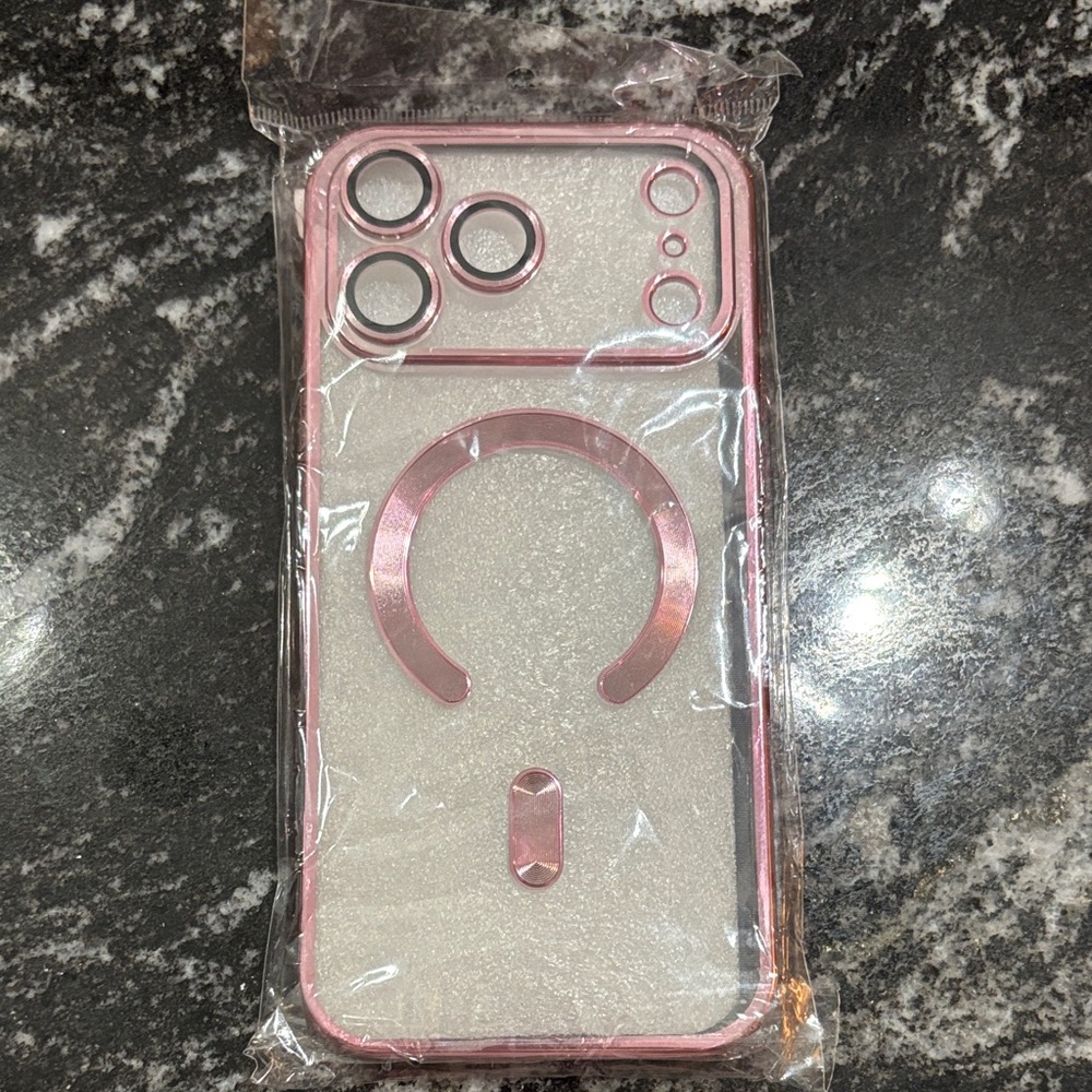 Pink  Phone Case 17 pro max
